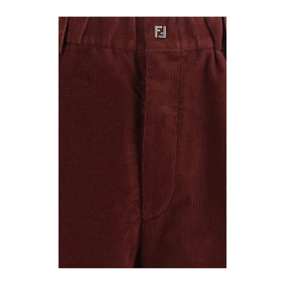 Bordeaux Baumwollhose