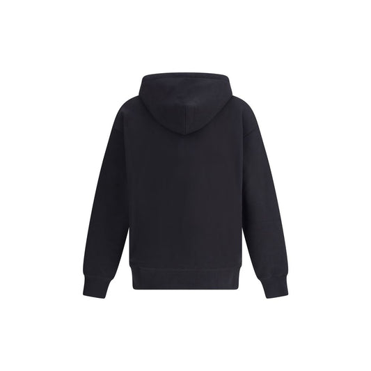 Baumwoll-Sweatshirt in Schwarz