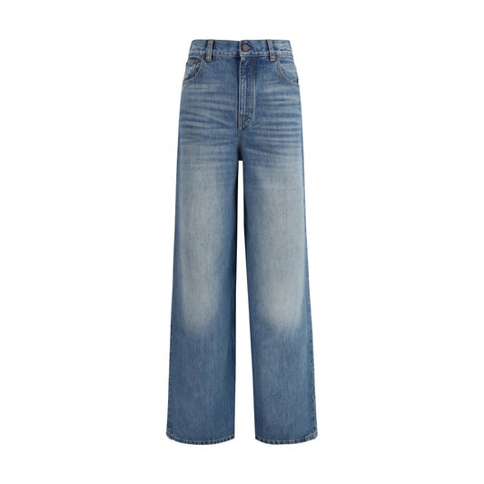 Blaue Baumwoll-Jeans Denim
